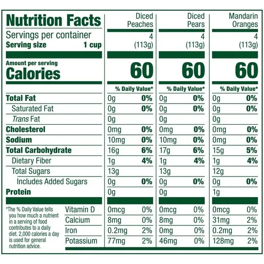 (12 Cups) Del Monte Fruit Cup Snacks, Variety Pack, 100% Juice, 4 oz