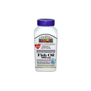 21st Century Omega 3 Fish Oil 1000mg Softgels 90s