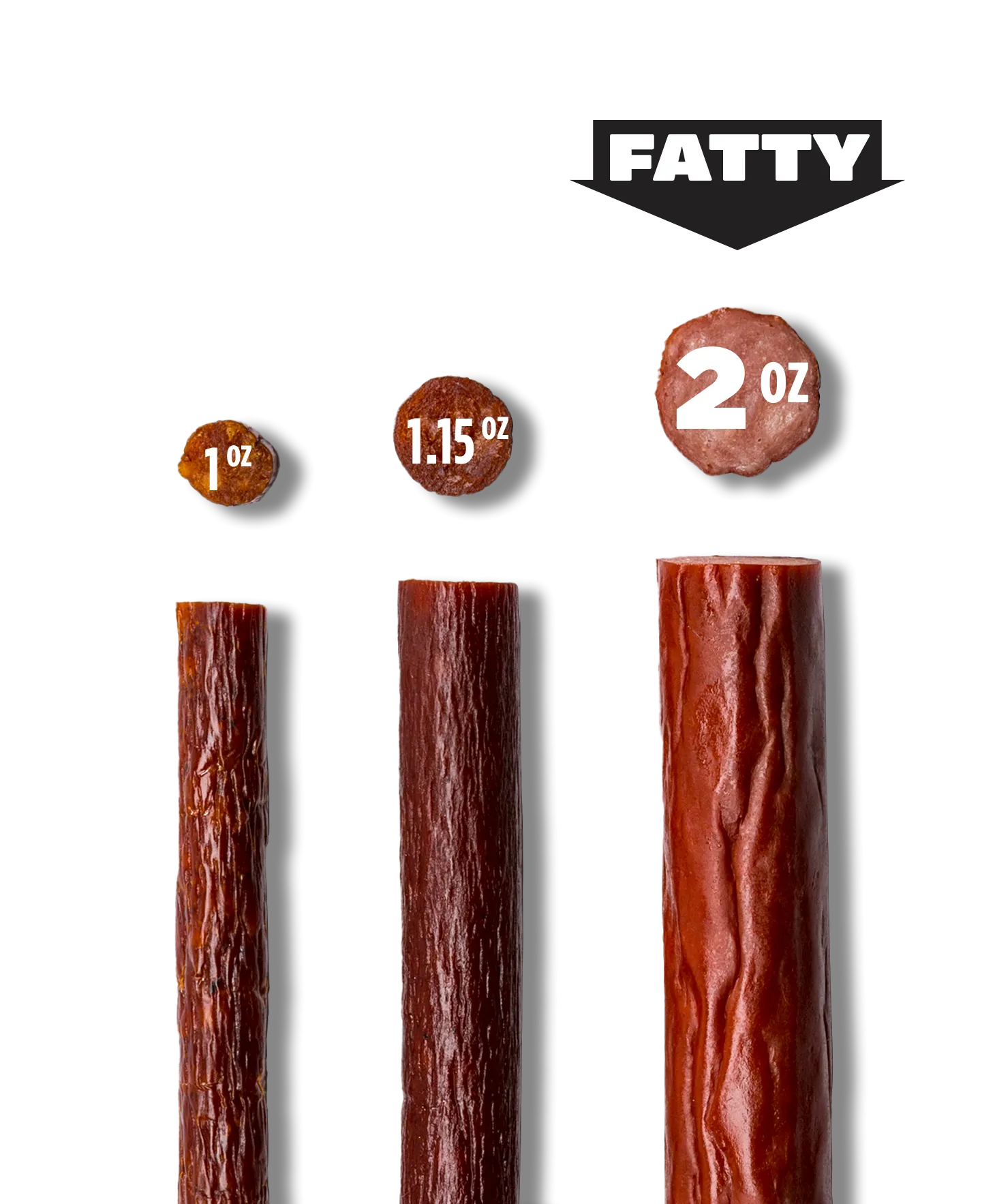 2oz Fatty Meat Stick - Original