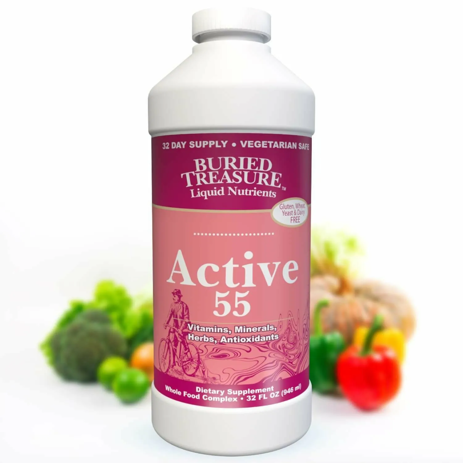 Active 55 Plus 32 fl oz by Buried Treasure