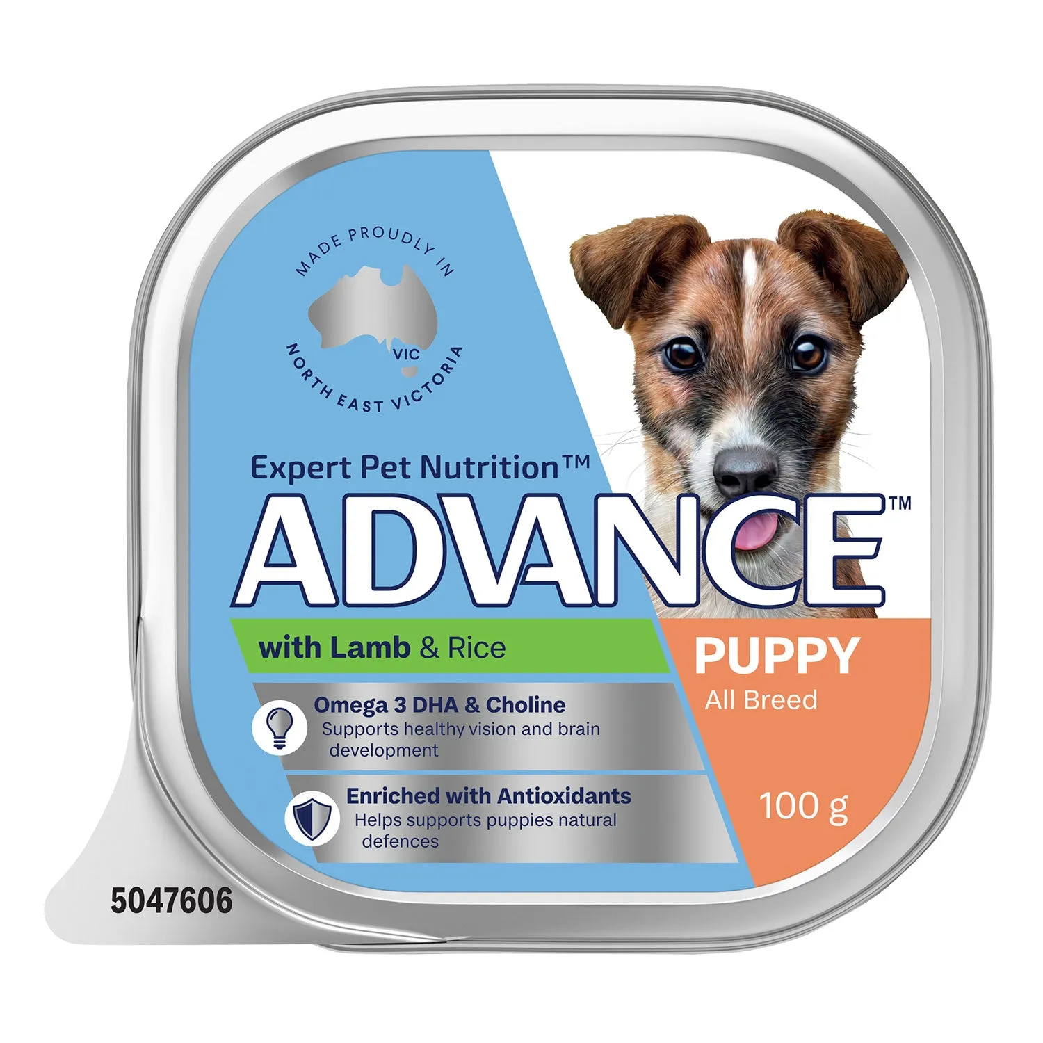 Advance Lamb & Rice Puppy Wet Dog Food Tray