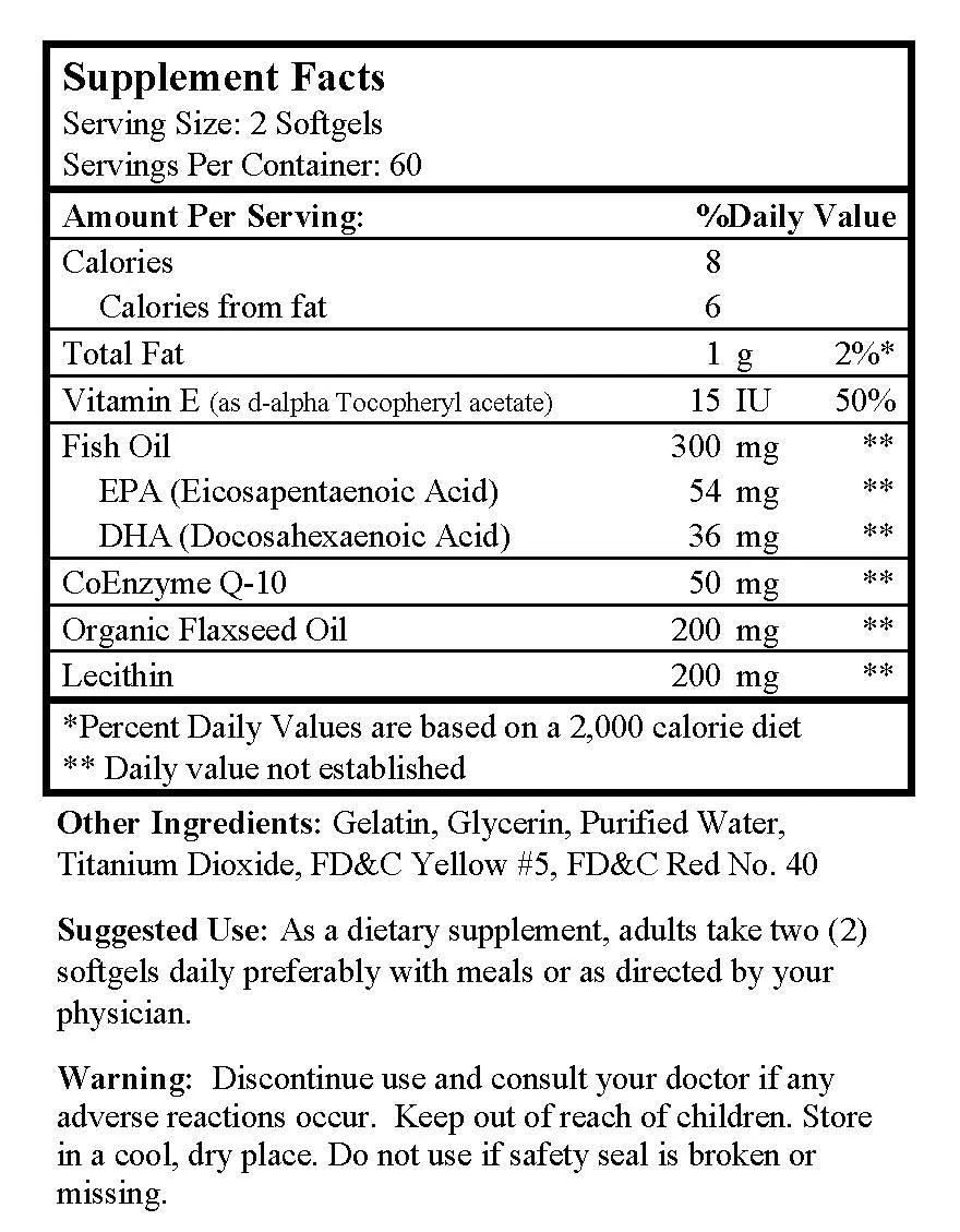 Advanced Heart Care (120 Softgels)