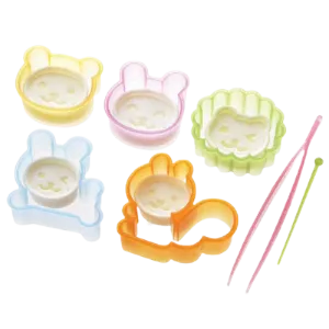 Animal Cuties Food Cutter Set