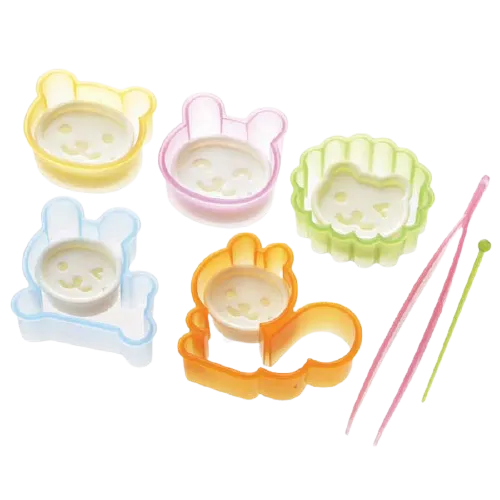 Animal Cuties Food Cutter Set