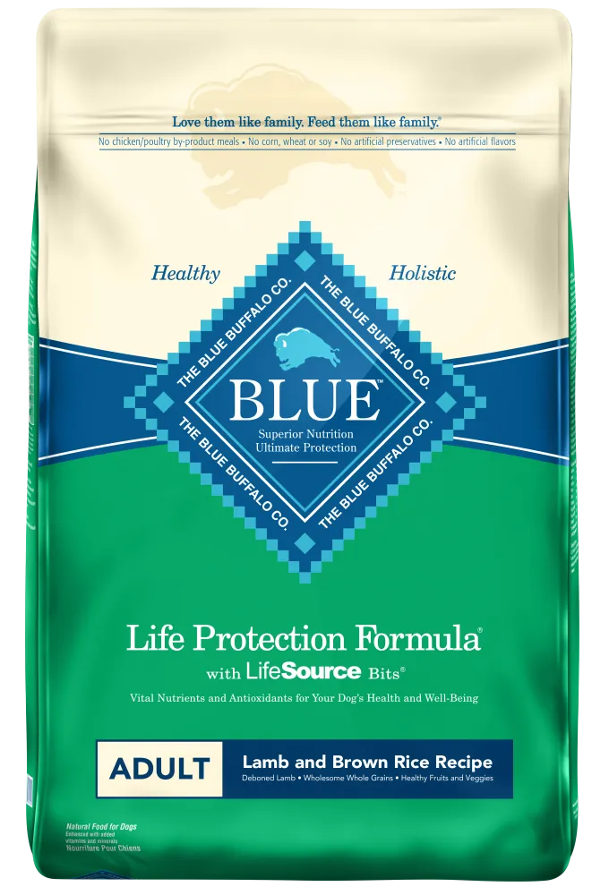 Blue Buffalo Life Protection Lamb & Brown Rice Recipe Adult Dry Dog Food