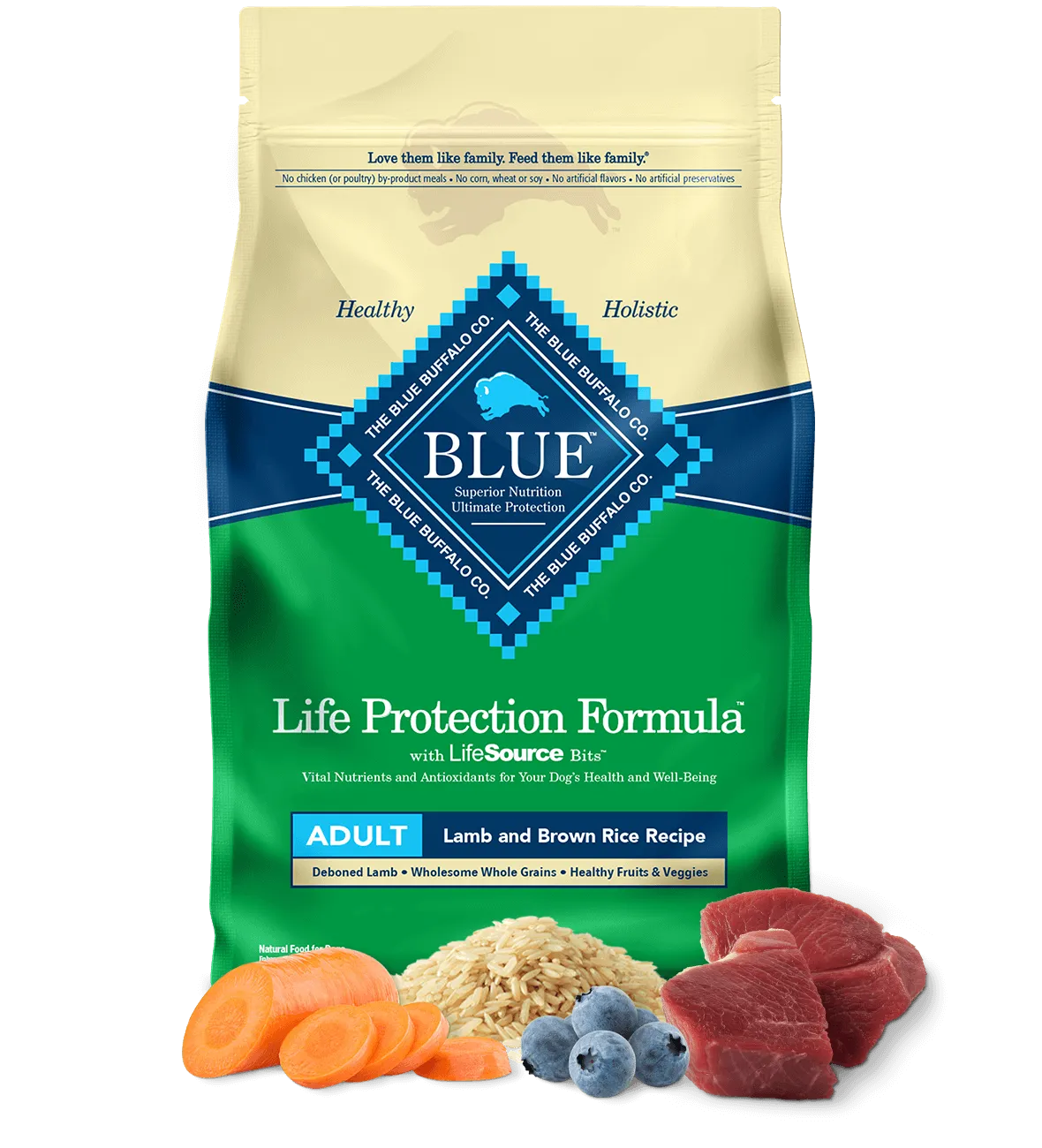 Blue Buffalo Life Protection Lamb & Brown Rice Recipe Adult Dry Dog Food