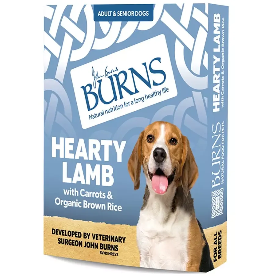 Burns Adult Dog Lamb Trays 6x395g