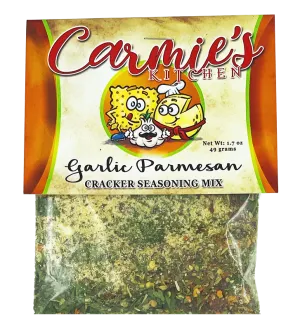 *Carmie's Kitchen - Cracker Seasoning Mix - Garlic Parmesan