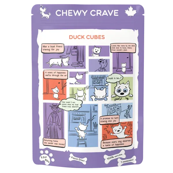 Chewy Crave - Freeze Dried - Duck Cubes