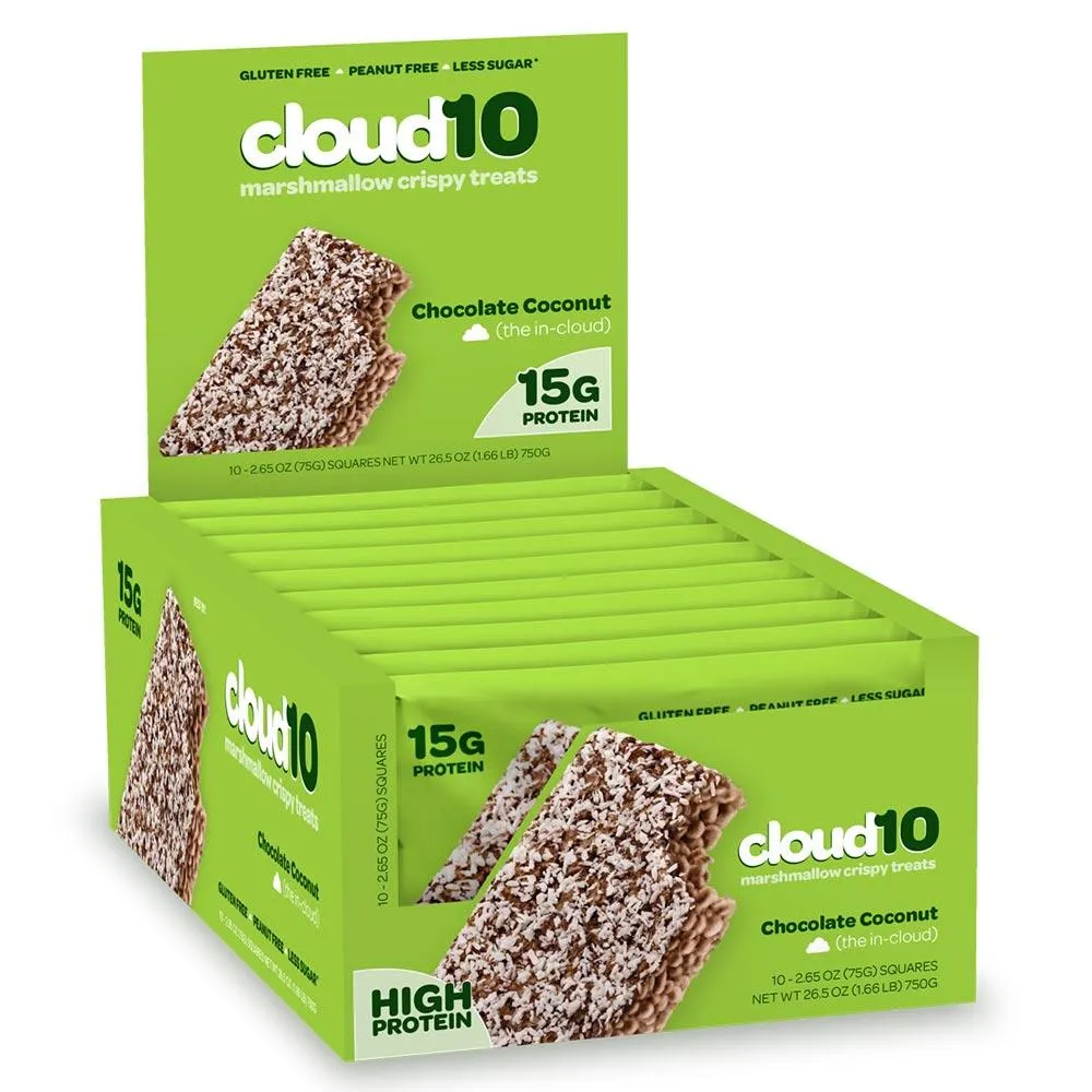 Cloud10 Marshmallow Crispy Treats 10/Box