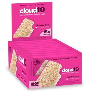 Cloud10 Marshmallow Crispy Treats 10/Box