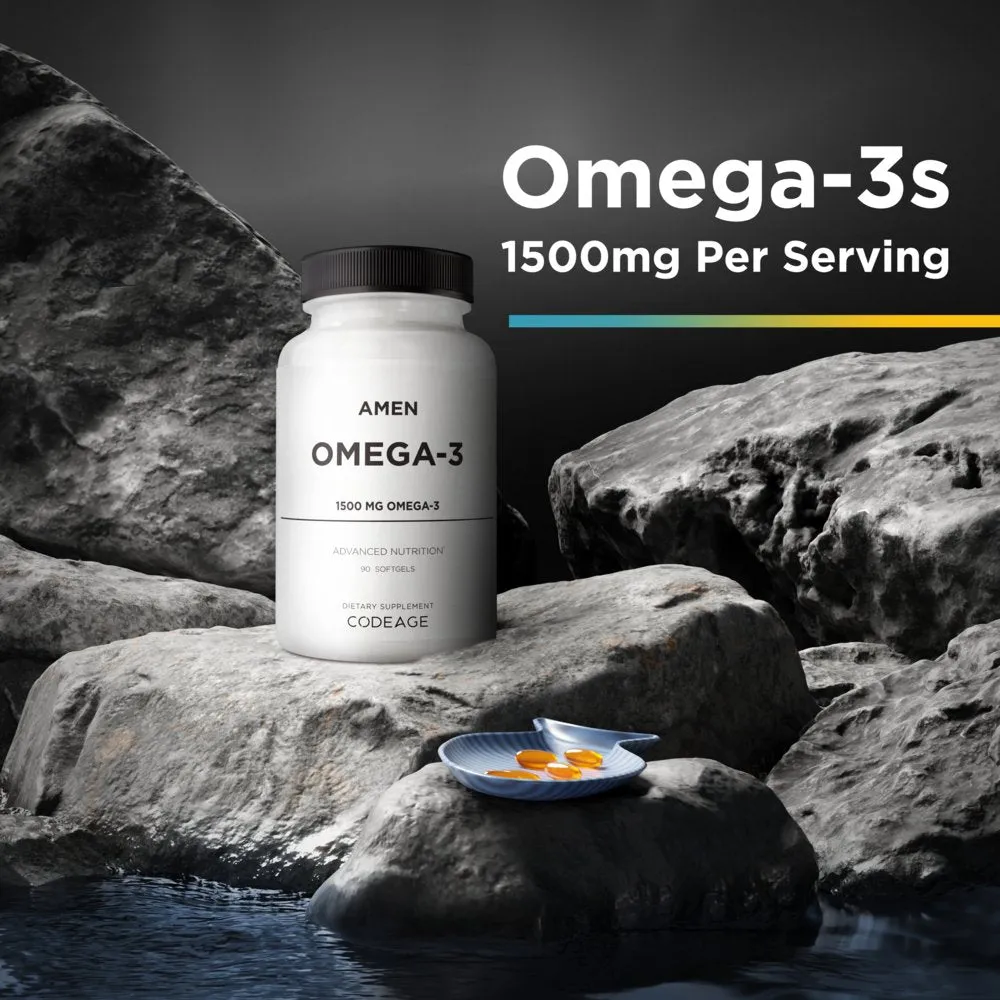 Codeage Amen Omega-3 Supplement