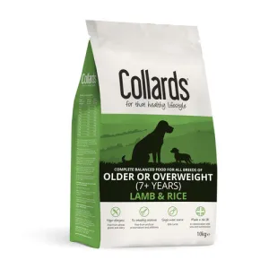 Collards Lamb And Rice Senior Dry Dog Food - 10kg