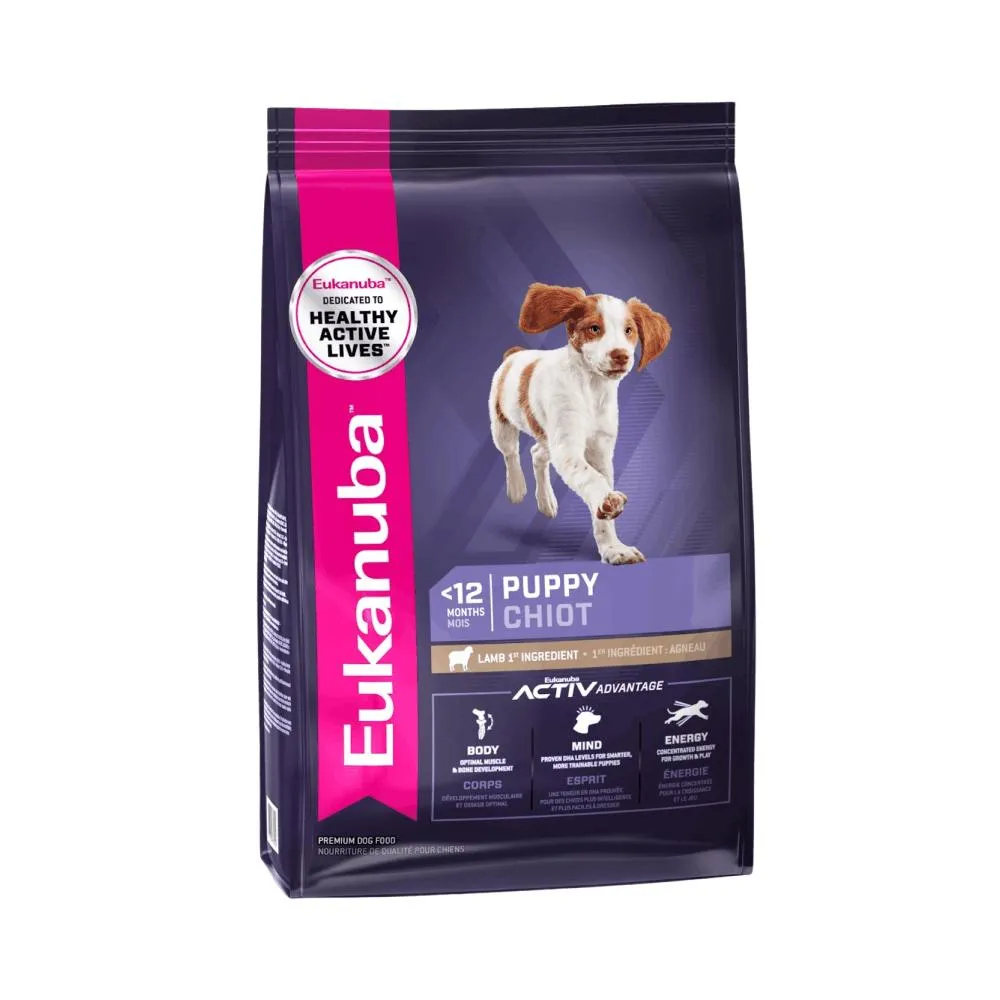 Eukanuba Active Advantage Medium Breed Puppy Lamb & Rice Dry Dog Food