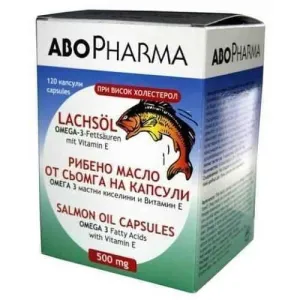 FISH OIL from salmon 500mg. 120 capsules