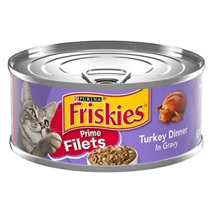 FRISKIES CAT FOOD FILETS TURKEY DINNER 1