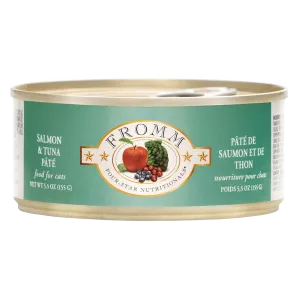 Fromm Four-Star Salmon & Tuna Pate Canned Cat Food 5.5oz