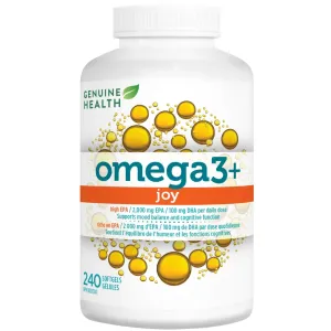 Genuine Health Omega3  Joy 240s