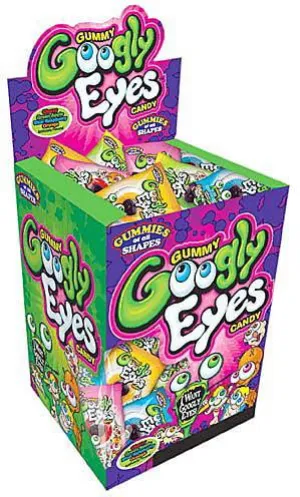 Gummy Googly Eyeballs - Individually Wrapped