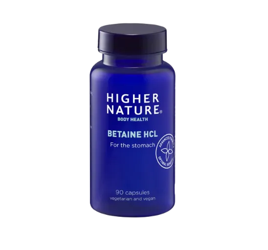 Higher Nature Betaine HCL 300mg 90s