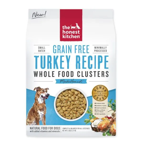 Honest Kitchen Whole Food Clusters Grain Free Turkey