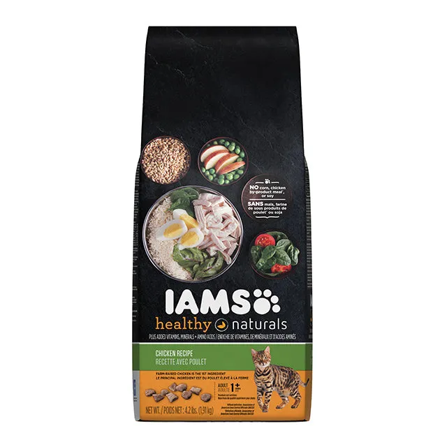 Iams Healthy Naturals Chicken Dry Cat Food 5lb