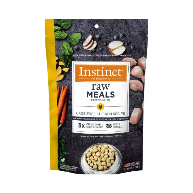 Instinct Raw Meals Cage-Free Chicken Recipe Freeze-Dried Dog Food