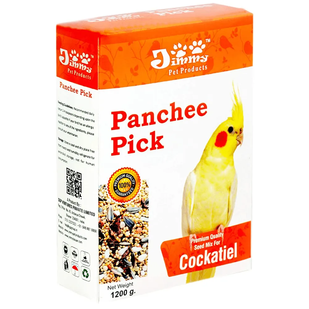 JiMMy Panchee Pick Cockatiel Bird Food (Limited Shelf Life) (Buy 1 Get 1)