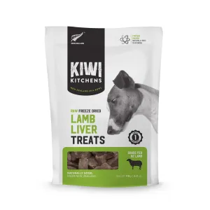 Kiwi Kitchens Lamb Liver Freeze Dried Dog Treat 110g