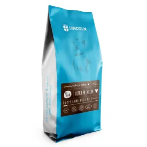 Lincoln Ultra Premium Puppy Lamb With Rice - Dry Dog Food - 12Kg