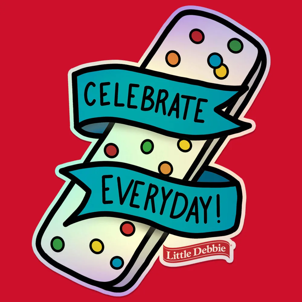 Little Debbie® Celebrate Everyday Holographic Sticker