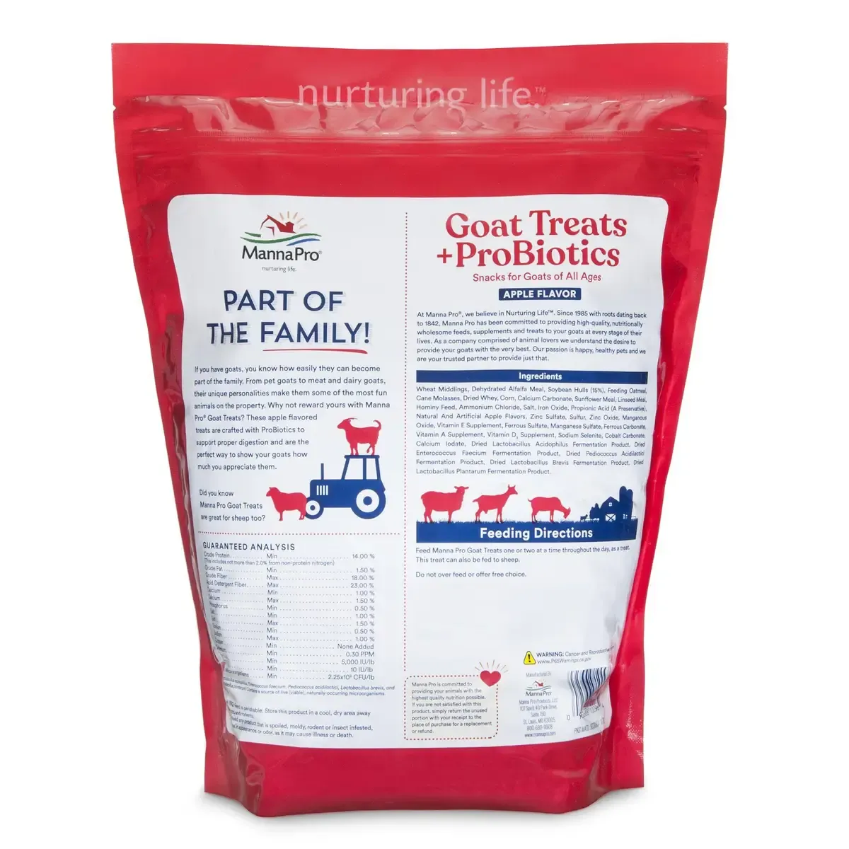 Manna Pro Treats  Probiotics for Goats (5 lb)