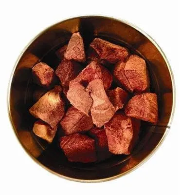 Military Surplus Freeze Dried Top Round Canned Beef Cubes (Half Case - 3 cans and Full case - 6 Cans)