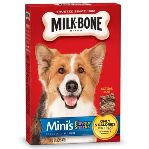 Milk-Bone, Dog Mini's Flavour Snacks, 12 Vitamins & Minerals 850G