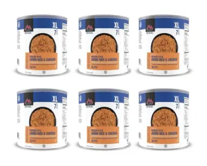 Mountain House Bulk Freeze-Dried Meals (60 Cans) | 12 Weeks of Emergency Food Storage: