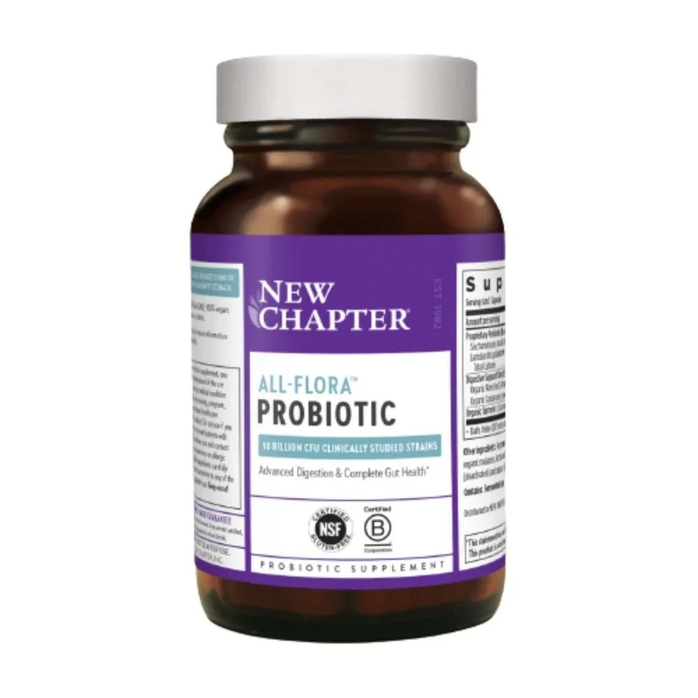 New Chapter All-Flora Probiotic 30 Capsules