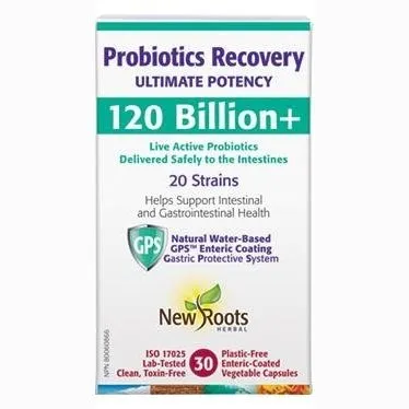 New roots - probiotics recovery (120b ) - 30 vcaps