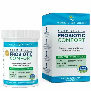 Nordic Flora Probiotic Comfort 30 caps By Nordic Naturals