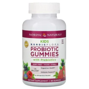 Nordic Flora Probiotic Gummies For Kids 60 Gummies