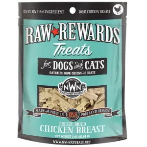 Northwest Naturals Freeze-Dried Chicken Breast Dog and Cat Treats 3 oz