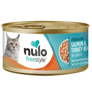 Nulo Freestyle Grain-Free Salmon Minced Recipe Wet Cat Food, 3oz