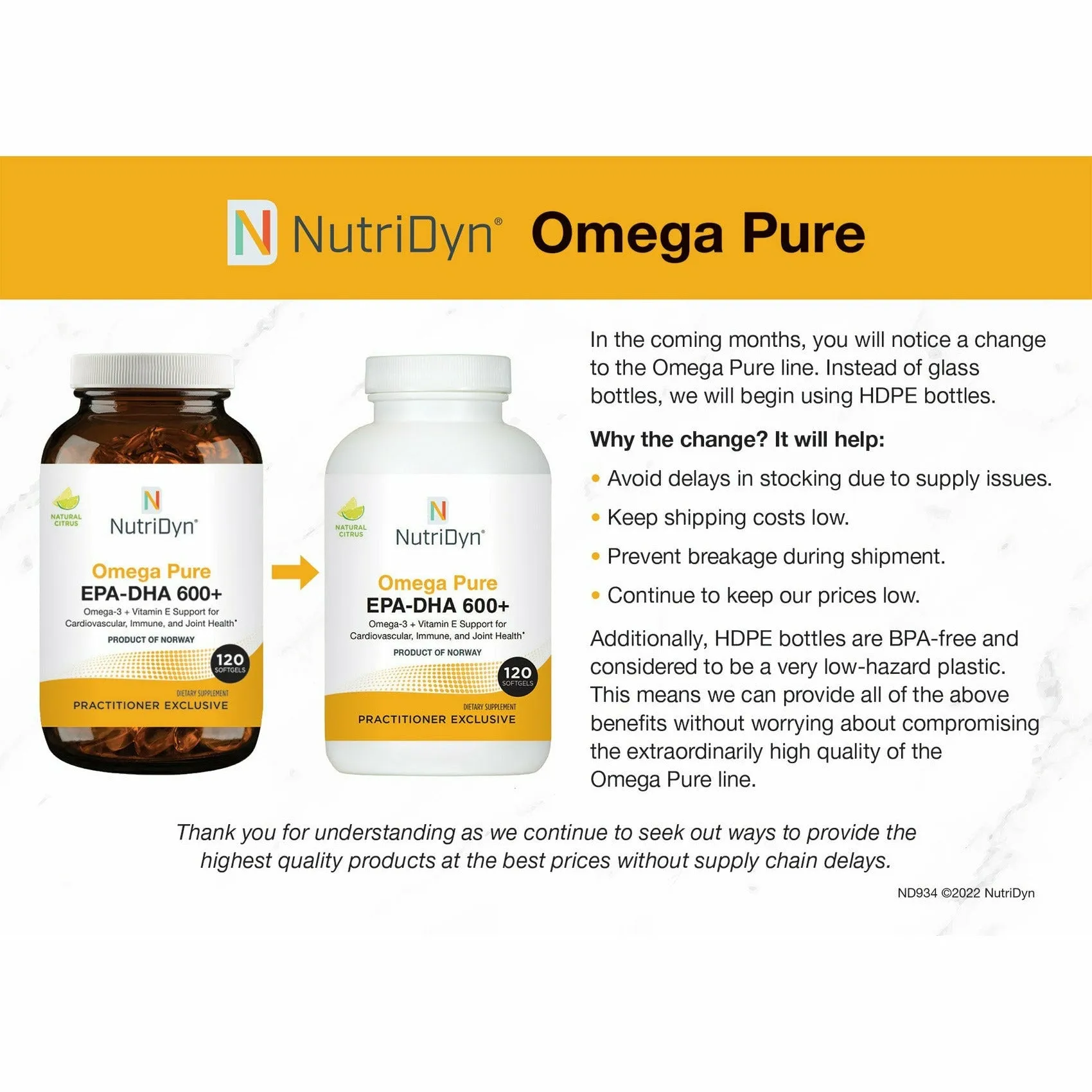 Omega Pure Complete 120 softgels by Nutri-Dyn