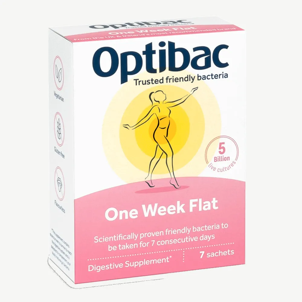 OptiBac Probiotics One Week Flat