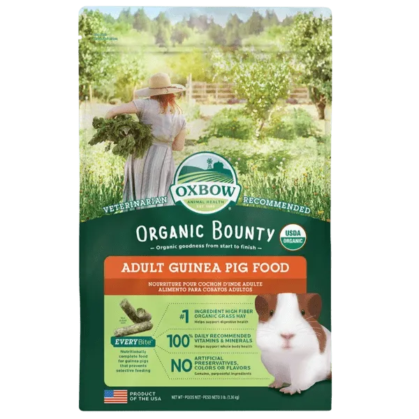 Oxbow Organic Bounty Adult Guinea Pig Food