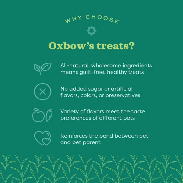 Oxbow Simple Rewards Baked Treats - Bell Pepper