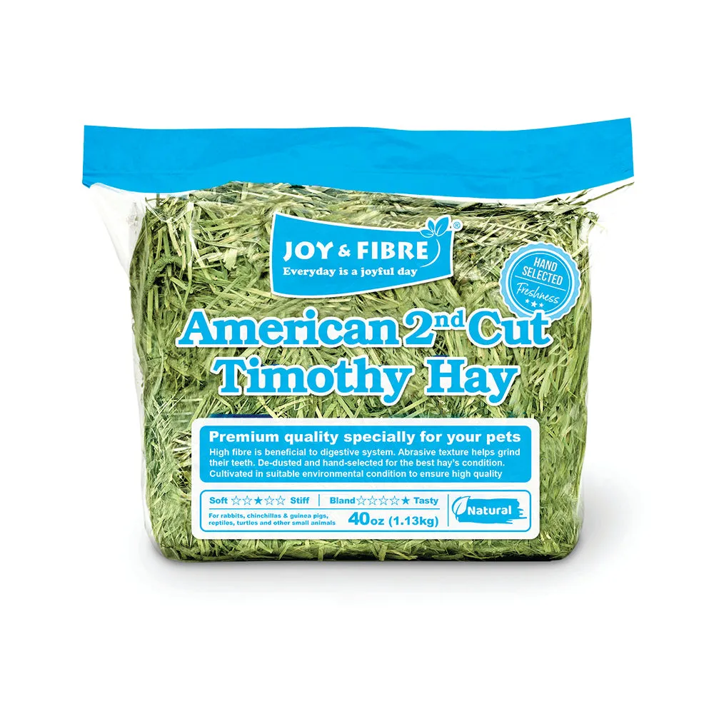 Pet Link Joy & Fibre American 2nd Cut Timothy Hay 40oz