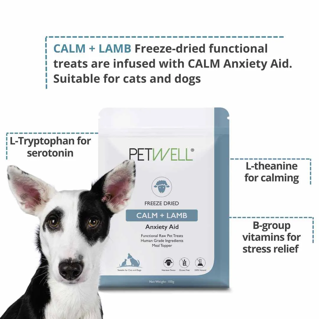 PetWell CALM – Anxiety Aid Supplement   Treat Pack