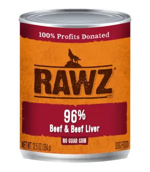 Rawz 96 Beef and Beef Liver