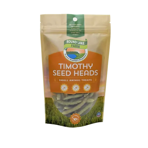 Round Lake Farms Timothy hay Heads Treats 10g