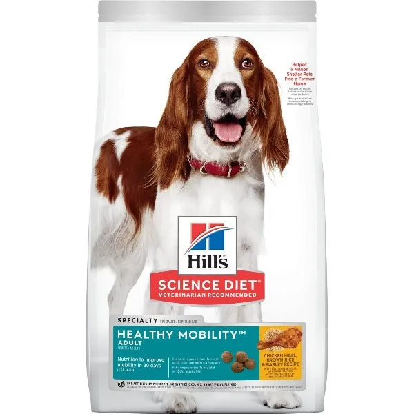 Science Diet Adult Healthy Mobility Chicken Recipe Dry Dog Food, 30lb